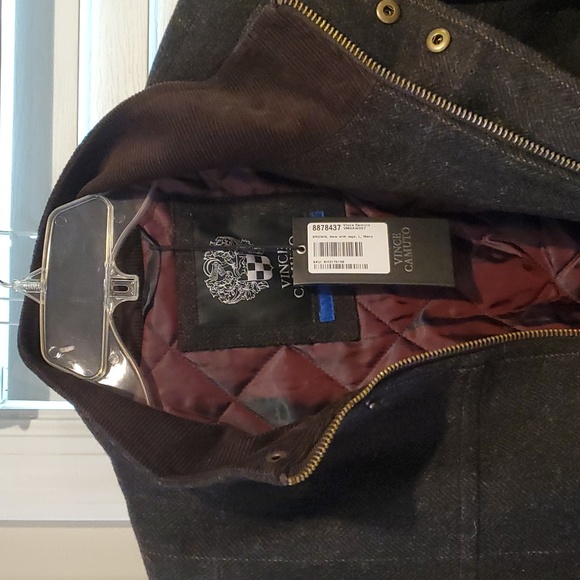 NWT Vince Camuto Shetland Wool Coat L - Picture 2 of 6